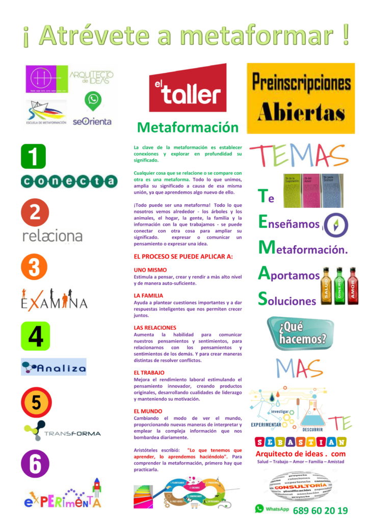 ¡Atrévete a metaformar!